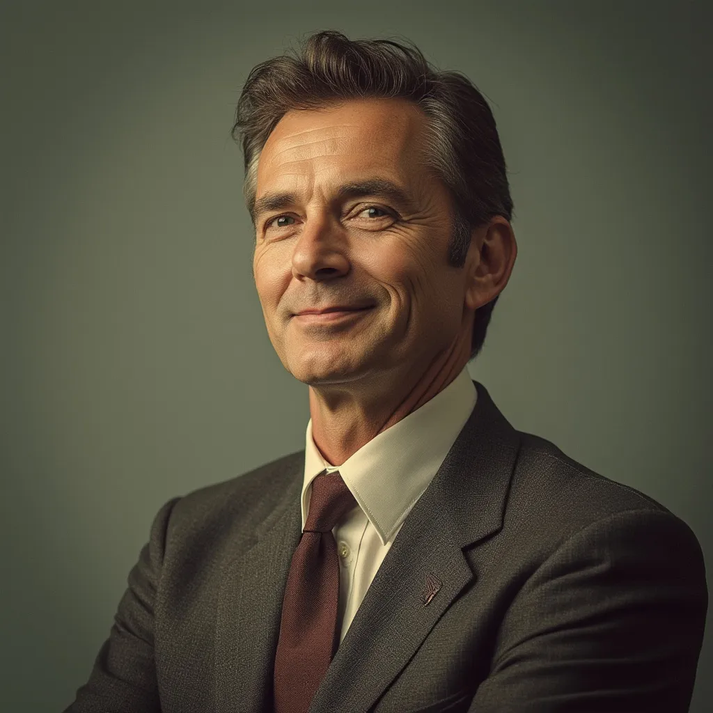 Portrait de Jean P. épanoui